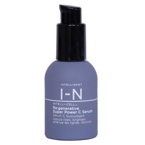 Intelligent Nutrients Re:generative Super Power C Serum, Age-Defying Vitamin C Formula, Smoothes, Softens, and Firms With Plant Stem Cell Science, 1 Oz