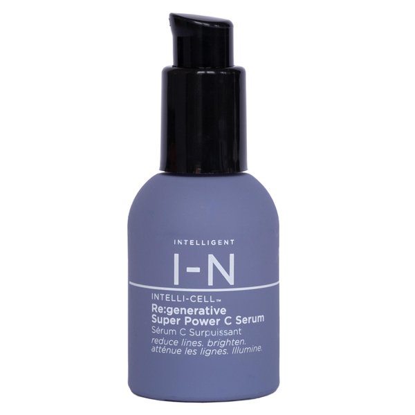Intelligent Nutrients Re:generative Super Power C Serum, Age-Defying Vitamin C Formula, Smoothes, Softens, and Firms With Plant Stem Cell Science, 1 Oz