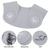 Segbeauty Hair Cutting Collar, Silicone Hair Dye Collar Neck Wrap Neck Guard, Professional Salon Weighted Rubber Haircut Pad Guide for Barber Stylist Hairdressing Hair Coloring & Perming Gray