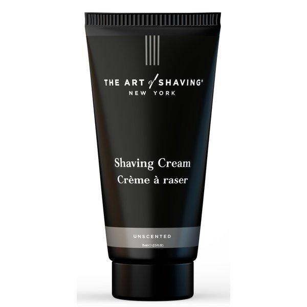 The Art of Shaving Shaving Cream for Men - Shaving Cream Mens Beard Care, Protects Against Irritation and Razor Burn, Clinically Tested for Sensitive Skin, Unscented, 2.5 Fl Oz