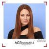 AGE beautiful Permanent Hair Color Dye Liqui Creme | 100% Gray Coverage | Anti-Aging Haircolor | Biotin for Thicker, Fuller Hair | Professional Salon Coloring | 6NRG Light Neutral Red Golden Brown