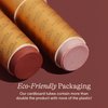 Poppy & Pout All Natural Lip Tint, Cardboard Tube, Hand-Filled, Beeswax, Vitamin E, Coconut Oil, Cruelty Free, All-Natural Shades (Faye)