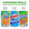 Fantastik Kitchen Cleaner Concentrate, Two 2.9 oz Concentrated Refill Bottles