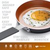 Gotham Steel Mini Egg and Omelet Pan with Ultra Nonstick Titanium & Ceramic Coating - 5.5", Dishwasher Safe, Stay Cool Handle