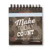 Fitlosophy 'Make Today Count' 365-Day Inspirational Perpetual Desk Calendar, Fitdesk 365-Day Perpetual Calendar (FITDESK-Cal)