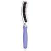 Olivia Garden FingerBrush Scalp-Hugging & Vented Combo Paddle Hair Brush (Ionic & 100% Boar Bristles) FBCO-PT (Petite)