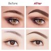 3PCS Light Brown Eyebrow Pen - Waterproof Microblading Eyebrow Pen,Long Lasting,Easily Create Natural Eyebrow Makeup