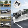xuanxi star 2Pcs Trailer Hitch Locks, Tongue Coupler Lock with Cap, Dia 1/4 Inch, 3/4 Inch Span for Tow Boat RV Truck Car's Coupler