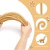 FirstKitchen Pipe Cleaners Craft, 200pcs Light Brown Pipe Cleaner for Craft, 0.23"X12" Plush and Pliable Bulk Chenilles Stems Pipe Cleaner, Craft Pipecleaners for DIY Arts Crafts