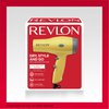 REVLON Compact Hair Dryer | 1875W Lightweight Design, Perfect for Travel, (Yellow)