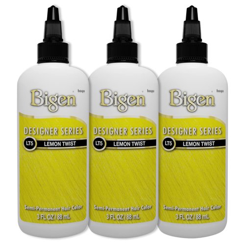 Bigen LT5 Lemon Twist Designer Series Semi-Permanent Hair Color (pack of 3)