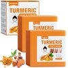 YUEOL 2PCS Turmeric Soap Bar For Face & Body,Gentle Soap,Turmeric Face Wash, For All Skin Types