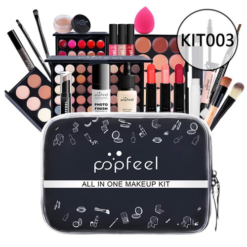 Joyeee All-in-One Makeup Gift Set Travel Makeup Kit Complete Starter Makeup Bundle Lipgloss Lipstick Concealer Blushes Powder Eyeshadow Palette Cosmetic Palette for Teen Girls & Adults #2