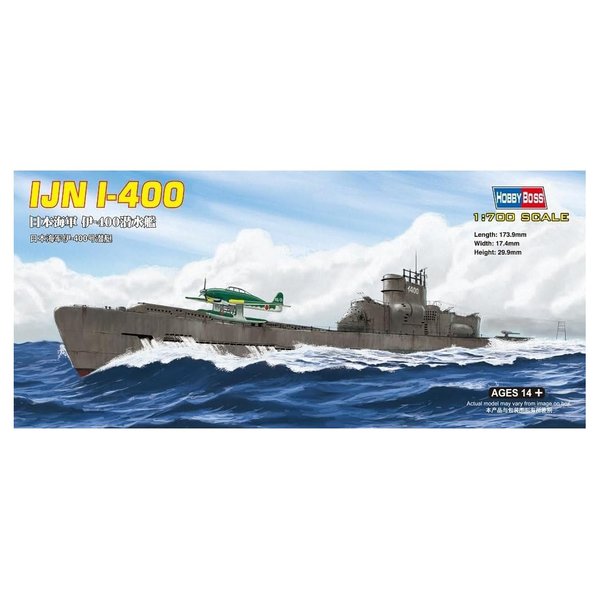 Hobby Boss Japanese I-400 Class Submarine Boat Model Building Kit