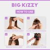 Big Kizzy Original Brown Double Sided Replacement Tape Tabs for Hair Extensions - Strong Hold and Residue Free - 5-7+ Weeks of wear - 60 tabs