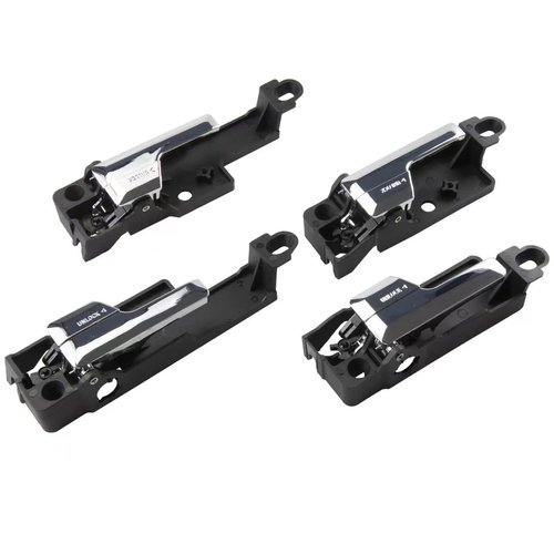 VYANYI Interior Door Handle (4PCS) Compatible with 2006-2012 Ford Fusion 2007-2012 Lincoln MKZ 2006 Lincoln Zephyr 2006-2011 Mercury Milan, for Front Rear Left Right Door