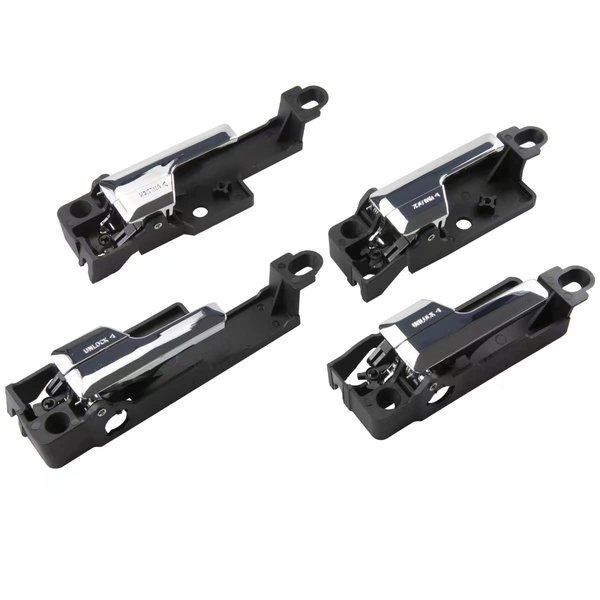 VYANYI Interior Door Handle (4PCS) Compatible with 2006-2012 Ford Fusion 2007-2012 Lincoln MKZ 2006 Lincoln Zephyr 2006-2011 Mercury Milan, for Front Rear Left Right Door