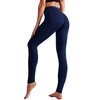 NELEUS 3 Pack Tummy Control High Waist Running Workout Leggings,9017,Black,Grey,Navy Blue,US S,EU M