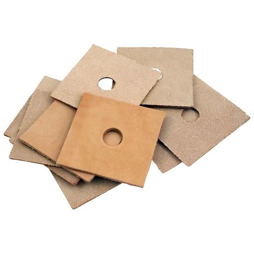 Zoo Max DUS231 Leather Squares 3x3in 10 pieces for Bird Toys