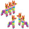 6 Pcs Mini Pinata 4x7" - Fiesta Party Decorations, Mexican Cinco de Mayo Party Supplies, Day of the Dead, Día de Los Muertos decorations, Table Centerpiece Decor by 4E's Novelty