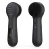 NågraCoola CLIE Silicone Face Scrubber, Facial Cleansing Brush, Rechargeable, Waterproof Face Scrub Brush for Deep Cleansing, Exfoliating, Massage, Electric Facial Exfoliator for Women and Men-Black