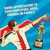 Dundie Award Trophy | Funny Recognition Trophy for Boss or Coworkers | Custom Engraved Appreciation Trophy for Best Salesman or Saleswoman | Gag Gift for Work
