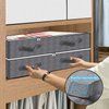 Under Bed Storage Containers, Collapsible Closet Organizers and Storage Bins, Underbed Storage Bags for Wrapping Paper, Toys, Blanket, Towels, Clothes, Comforter, Sweaters, Linen Sheets