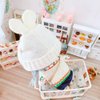 niannyyhouse Rabbit Ear Hat Carrot Vest Shirt Pants Backpack Dress Up 7.8in（20cm） Plush Doll Clothes