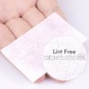 BTArtbox Gel Nail Polish Remover Set 600PCS Lint Free Nail Wipes Cotton Pads With 1PCS Push Down Pump Dispenser Bottle for Professional Soak Off Gel Polish Remover Acrylic Nail Remover