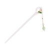 Leadigol 2PCS Acetic acid Bell Orchid Hair Stick,Ancient Style Hair Sticks Simple Flower Tassel Hair Clip for Women