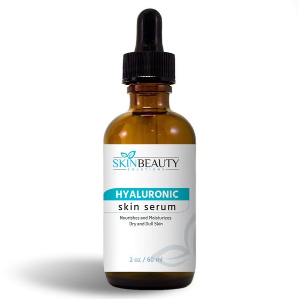 Pure 100% HYALURONIC HA Acid Moisturizing Gel -The Best Anti-Aging Anti-Wrinkle Serum on the Market- Plump & Hydrate Skin. Use after Skin Needling/Micro Derma Roller (8oz/240ml)