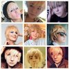 COSPLAZA Cosplay Costume Wig Synthetic Short Party Hair Pink & Blonde mixed Anime Hair unisex Coser Fluffy Wigs