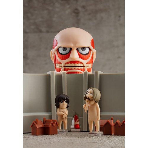 GOOD SMILE COMPANY Attack on Titan: Colossal Titan Nendoroid Action Figure Renewal Set