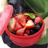 ME.FAN Silicone Collapsible Bowls - Silicone Folding Travel Bowl with Lids - Expandable Food Storage Containers Set - Portable, [27oz]