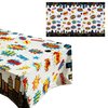 HaWenny 5 Pack Superhero Plastic Table Cover,43" x 71" Superhero Tablecloths Party Supplies Decorations
