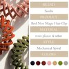 Sizobi 7Pcs Birds Nest Hair Clip, Hair Clips For Women,Expandable Hair Nest Clip Hair Accessories for Women and Girls,Hair Bun Maker,Hair Ponytail Holder for Thick/Thin Hair