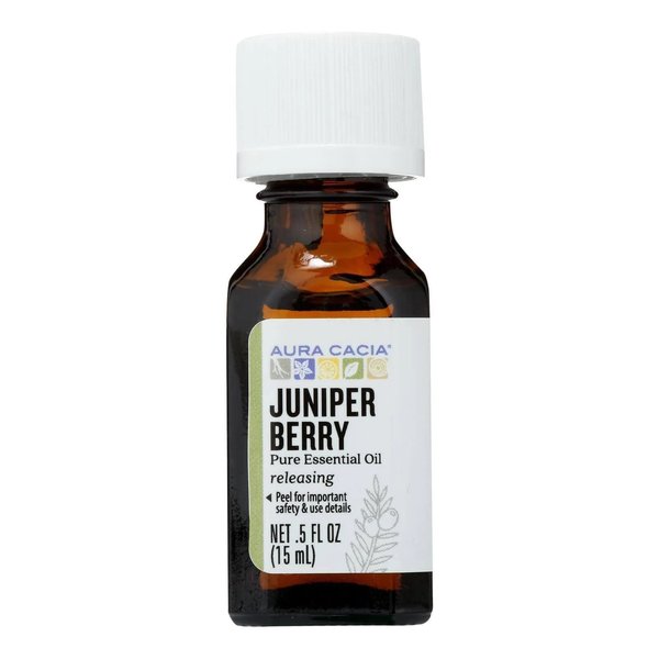 Aura Cacia Essential Oil, Juniper Berry, 0.5 oz