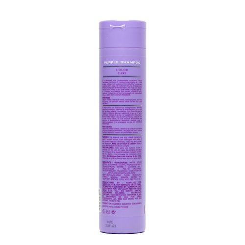 NYUS Purple Shampoo for Color Treated Hair - 10.14 fl oz - Sulfate-Free, Salt-Free, Paraben-Free, with Vitamin E, Natural Derivatives, Biodegradable Surfactants - Cruelty-Free