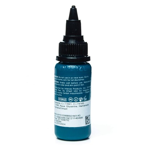 Intenze Teal Tattoo Ink 1oz