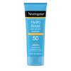 Neutrogena Hydro Boost Moisturizing Water Gel Sunscreen Lotion with Broad Spectrum SPF 50, Water-Resistant & Non-Greasy Hydrating Sunscreen Lotion, Oil-Free, 3 fl. oz, Pack of 3