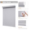 Changshade Custom Blackout Roller Shades, Corded Window Shades with Thermal Insulated, Light Blocking, Room Darkening Blinds for Bedroom, Office, Easy to Install, Grey