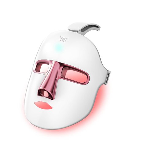 SUERBEATY Red Light Mask, 7-1 Colors Red Light For Face, Red Blue Light Face Mask, Facial Skin Care Mask, Gifts for Women, Cordless, Portable and Rechargeable