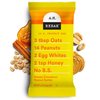 RXBAR A.M. Protein Bars, Protein Snack, Breakfast Bars, Honey Cinnamon Peanut Butter, 23.2oz Box (12 Bars)
