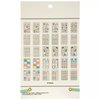 The Paper Studio Office Calendar Planner Accessories; Multi-Color, Easy to Peel; Journal and Scrapbook Supplies; Planner Sticker Flip Book with an Elastic Closure (Teacher, 30 Sheets)