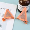Orange Dog Ears Hair Clips for Kids Toddler Glitter Halloween Costume Hair Accessories Cartoon Dress Up Birthday Party Decorations Gift