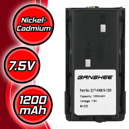 Replacement Kenwood KNB-15A Two Way Radio Battery