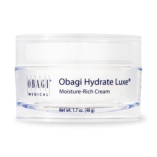 Obagi Hydrate Luxe Ultra-Rich Facial Moisturizer – Non-Comedogenic with Tara Seed Extract and Shea Butter – Intensive Night Face Cream for Dry, Sensitive or Aging Skin – 1.7 oz