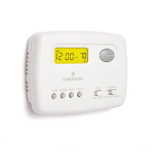 Emerson Thermostats 1F78-151 Single-Stage Programmable Digital Thermostat, 5-2 Day