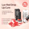Natural Shine LUX REDDROP LIP CURE Original HERA (Soft Pink Red) | Water Lip Stain | Lightweight and Long Lasting | Overnight Exfoliator Treatment Deep Nourishing Care(0.27oz)