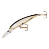 Bomber Lures Deep Long Slender Minnow Jerbait Fishing Lure, Fishing Gear and Accessories, 3 1/4", 3/8 oz, Pearl/Black Back, (B24APBO)